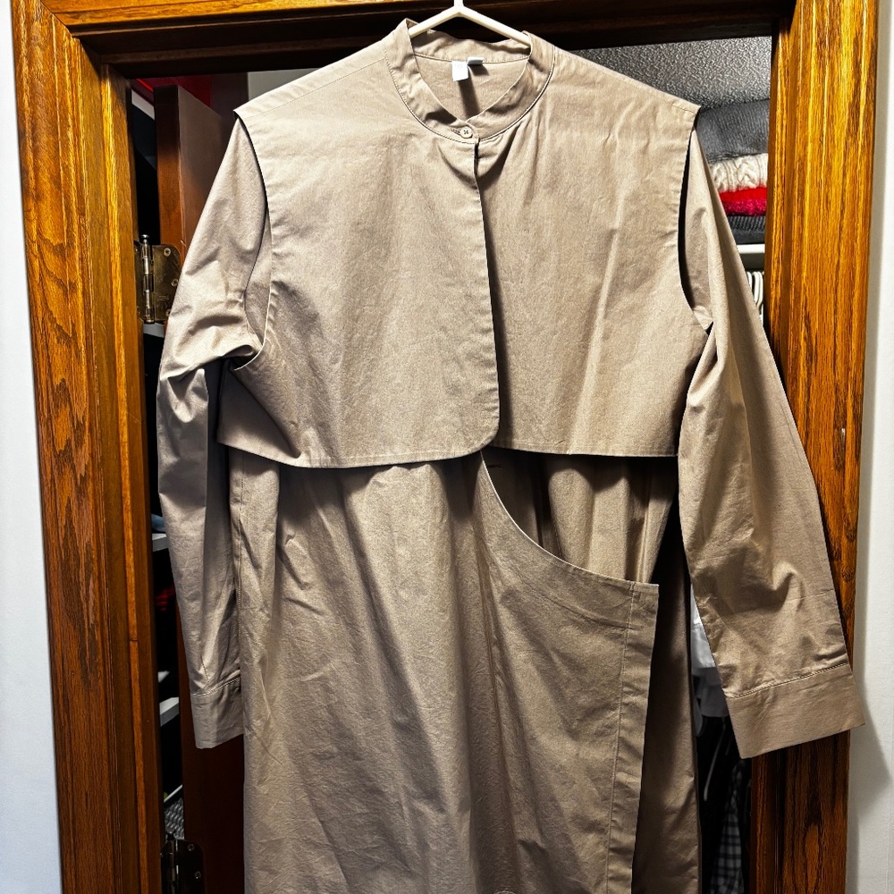 ASOS Modern khaki mini dress